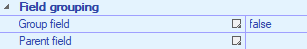 2. Field Grouping Properties