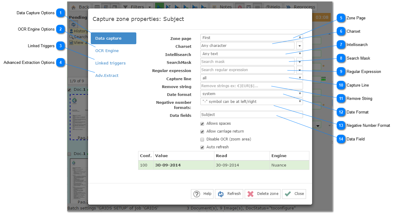 5.8.5.4.1. Advanced OCR Reading - Data Capture